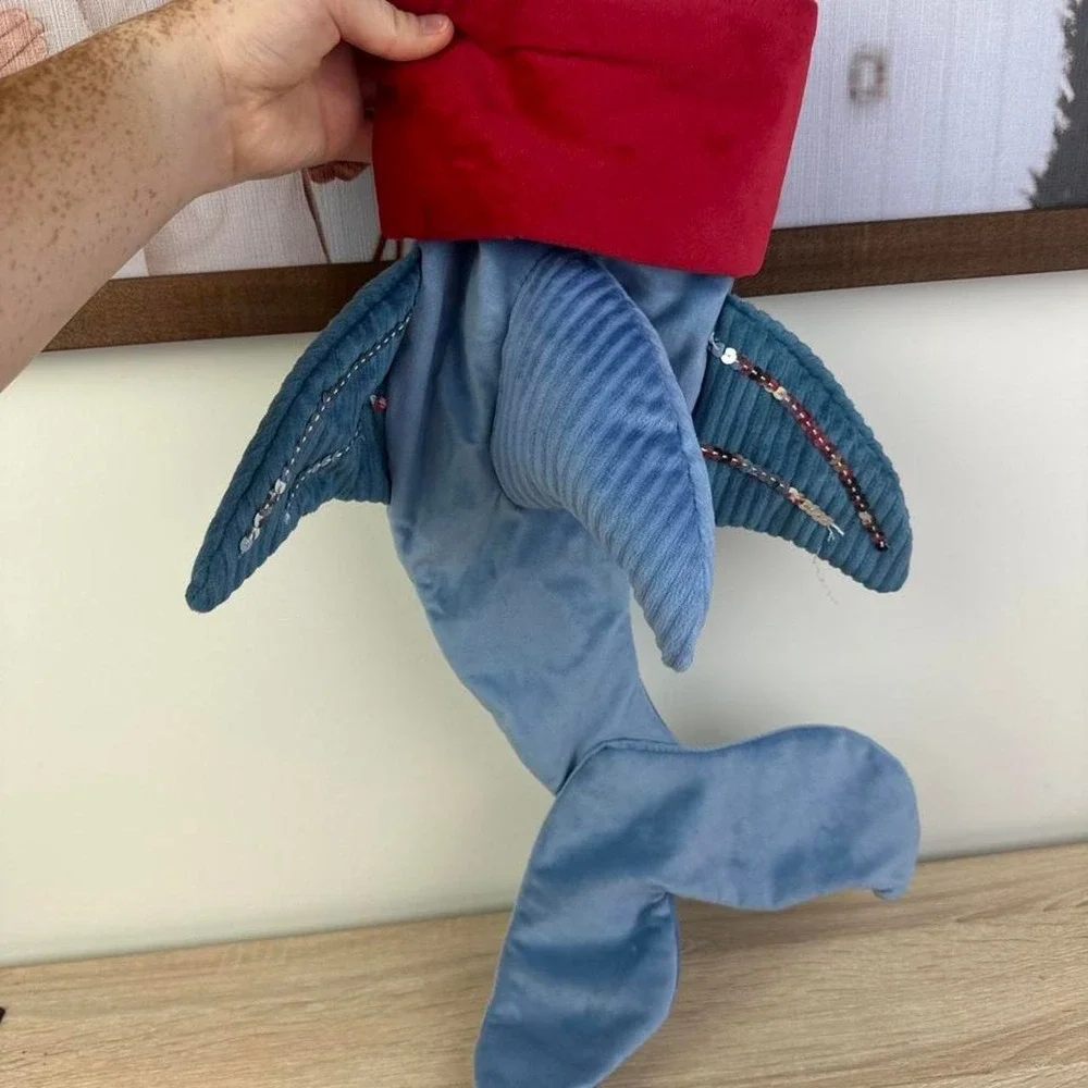 Shark Christmas Stocking Adorable Fun